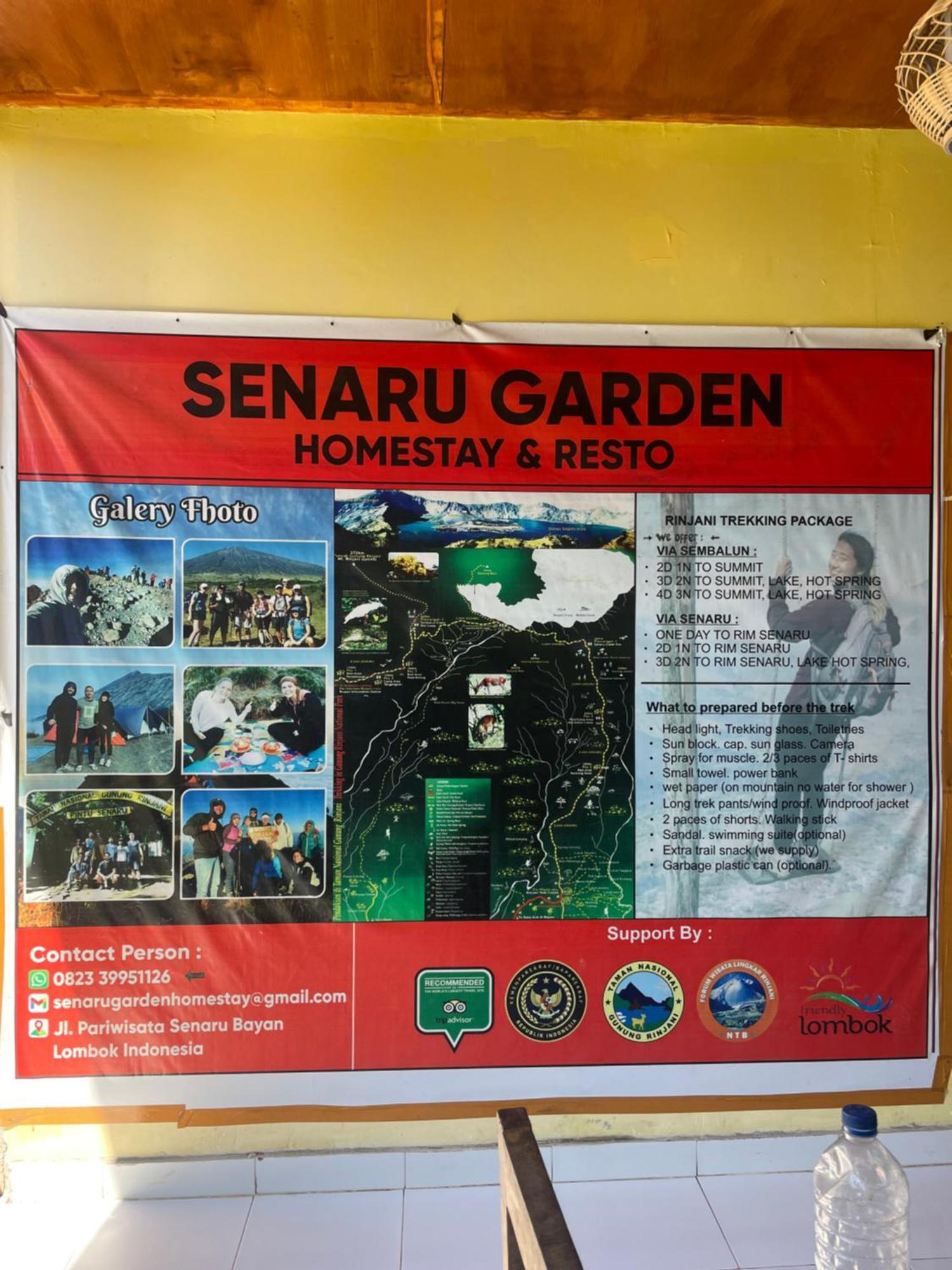 Senaru Garden Homestay ภายนอก รูปภาพ